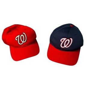 Youth Washington Nationals Baseball Cap Bundle Of 2 By Team‎ MLB